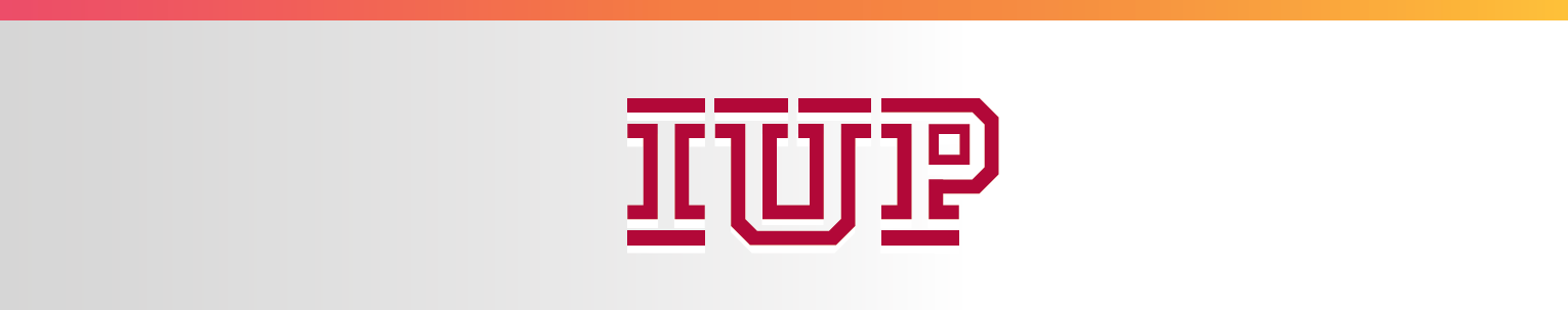 Decorative IUP logo